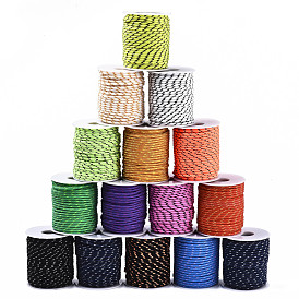 Multipurpose Polyester Cord, for Rope Bracelets or Boot Laces Making