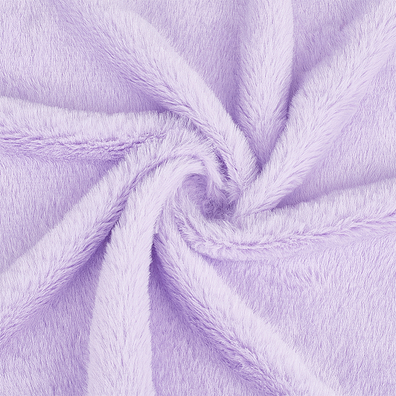 Tissu en polyester imitation lapin super doux, accessoires du vêtement, pour un jouet de dessin animé d'oreiller bricolage