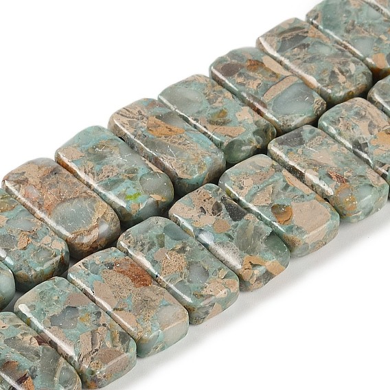 Натуральный шушанский камень/бусины из ладерита, прямоугольные