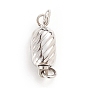 304 Stainless Steel Box Clasps, Oval