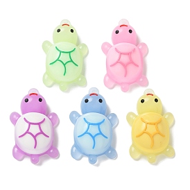 Luminous PVC Pendants, Glow in the Dark, Tortoise