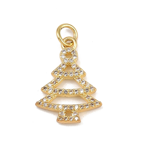 Латунные микро проложить кубического циркония подвески, с целью перехода в кольце, золотые