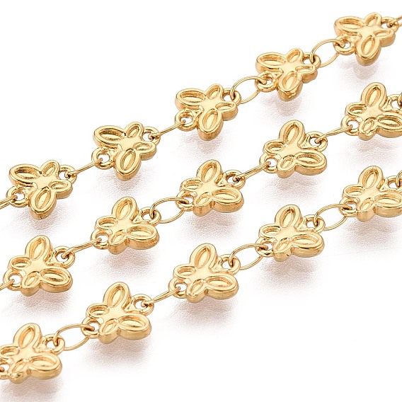 5м 304 цепи-бабочки из нержавеющей стали, пайки, с катушкой, ионное покрытие (ip)