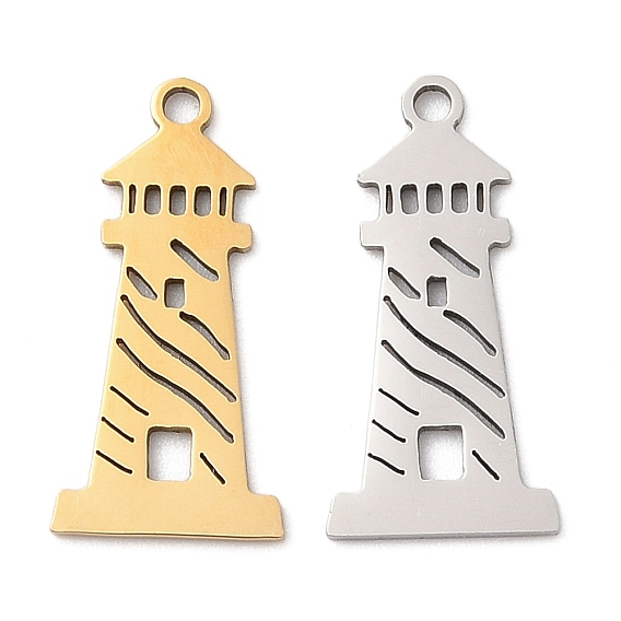 201 подвески из нержавеющей стали, башенное очарование, лазерная резка