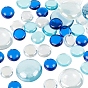 Transparent Glass Cabochons, Half Round/Dome, Mosaic Tiles for Arts DIY Crafts