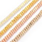 Electroplated Non-magnetic Synthetic Hematite Beads Strands, Long-Lasting Plated
, Triangle