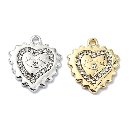 Pendentifs en alliage, cœur