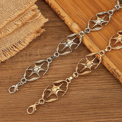 Ремни из сплава в этническом стиле с шестигранными звеньями для женщин