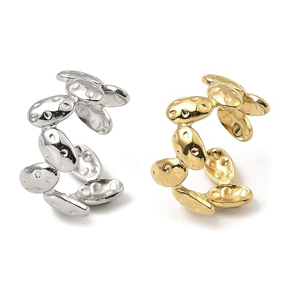 304 открытые манжеты из нержавеющей стали, овальные