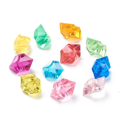 Irregular Acrylic Transparent Cabochons, Decorate Accessories