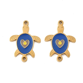 304 эмалированные подвески из нержавеющей стали, ионное покрытие (ip), ссылка на морскую черепаху