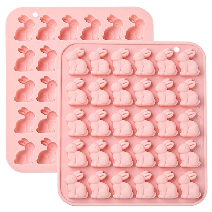Moules en silicone en forme de lapin