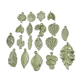 Подвески из сплава , окрашеные, рождественские схемы чары