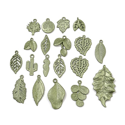 Подвески из сплава , окрашеные, рождественские схемы чары