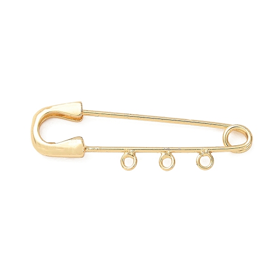 Accessoires de la broche en laiton, plaqué longue durée, sans plomb et sans cadmium, crémaillère plaquage