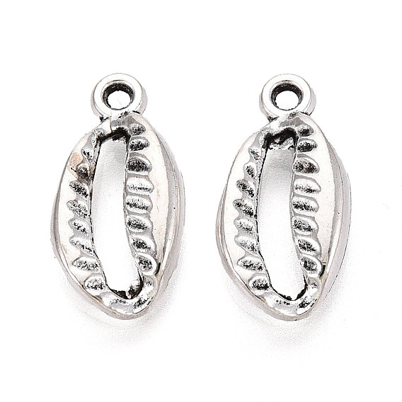 Сплавочные подвески тибетского стиля, подвески в форме ракушек, без кадмия и без свинца