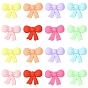 32Pcs 8 Colors Bowknot Silicone Focal Beads