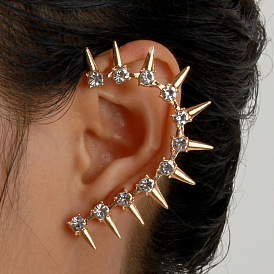 Jewelry fashion rivet ear clip earrings personality exquisite punk earrings