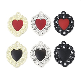 Стойки обшивки сплава эмали подвески, без кадмия, без никеля и без свинца, шарма сердца