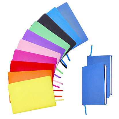 10pcs 10 Farben elastischen Stoff Bucheinband, Rechteck