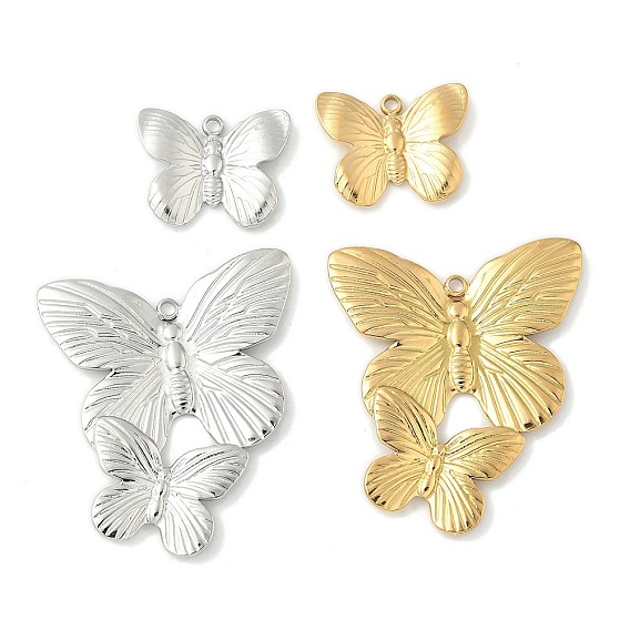 304 подвески из нержавеющей стали, бабочка