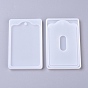 DIY Rectangle Card Sleeve Silicone Molds, Resin Casting Molds, For UV Resin, Epoxy Resin Jewelry Making
