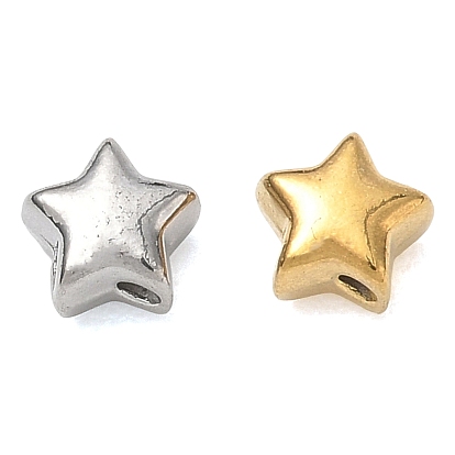 304 Stainless Steel Beads, Star