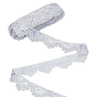 Polyester Lace Ribbon, Clothes Accessories, with Paillette