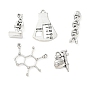 Tibetan Style Alloy Pendants, Science Theme Charms