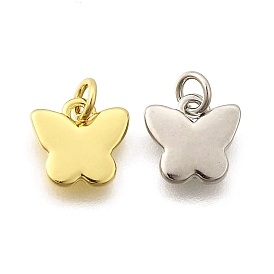 Латунные подвески, бабочки прелести, стойки покрытие, прочное покрытие, без кадмия и без свинца, с целью перехода в кольце