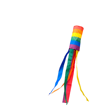 Polyester Pride Flag/Rainbow Flag, Tassel Flag, for Home Garden Yard Party Decorations