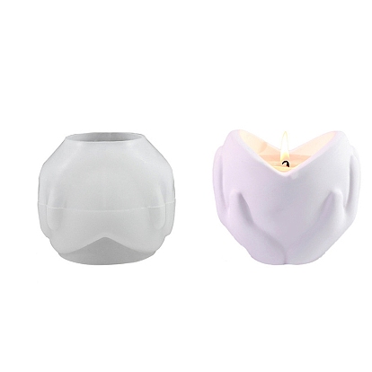 Силиконовые формы для свечей в виде сердечек своими руками, формы для литья смолы, для уф-смолы, украшения из эпоксидной смолы