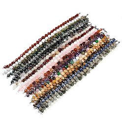 Натуральные самородки драгоценных камней бисерные ожерелья для женщин мужчин