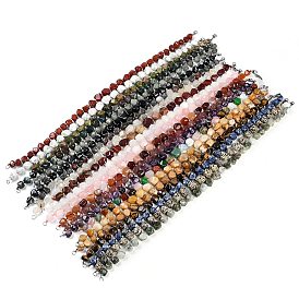 Натуральные самородки драгоценных камней бисерные ожерелья для женщин мужчин