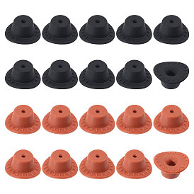 20 шт 2 цвета силиконовые бусины, фокусные бусы, шляпа