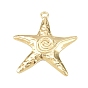 Alloy Big Pendants, Star, Rack Plating, Cadmium Free & Lead Free