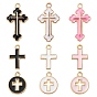 90 шт 9 подвески из легкого золотого сплава в стиле пасхи с эмалью, плоский круглый с крестом и крестом