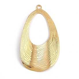 304 подвески из нержавеющей стали, ионное покрытие (ip), текстурированные подвески в форме полых яиц