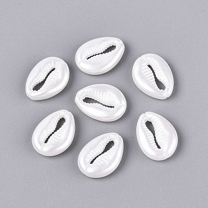 Абс пластмассовые жемчужные подвески, формы раковины