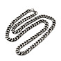 201 Stainless Steel Cuban Link Chain Necklace