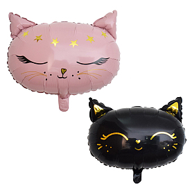 Алюминиевый шар в форме кошки, для вечеринки фестиваль украшения дома