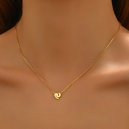 925 Sterling Silver Heart Pendant Necklaces for Women