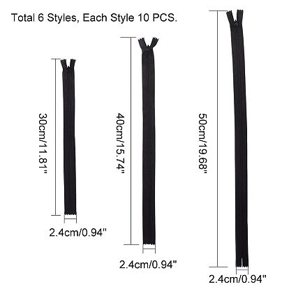Garment Accessories, Nylon Zipper, Zip-fastener Components
