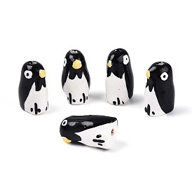 Ручной фарфоровые керамические шарики, пастельный фарфор, пингвин