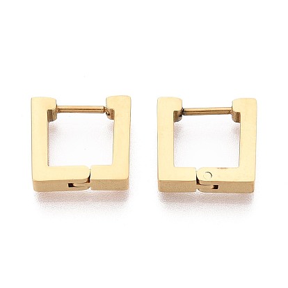 Серьги из 304 нержавеющей стали, ионное покрытие (ip)