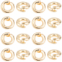 20 шт. Латунные открытые прыжковые кольца, круглые стопорные соединительные кольца