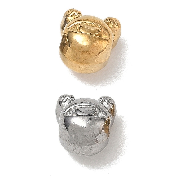 304 Stainless Steel Beads, Frog
