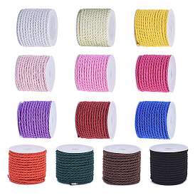 Olycraft Polyester Cord, Twisted Cord, for Home Decorate, Upholstery, Curtain Tieback, Honor Cord