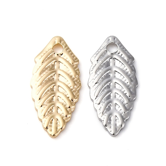 Латунные подвески, без кадмия, без никеля и без свинца, лист прелести