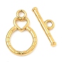 304 Stainless Steel Toggle Clasps, Ring with Heart